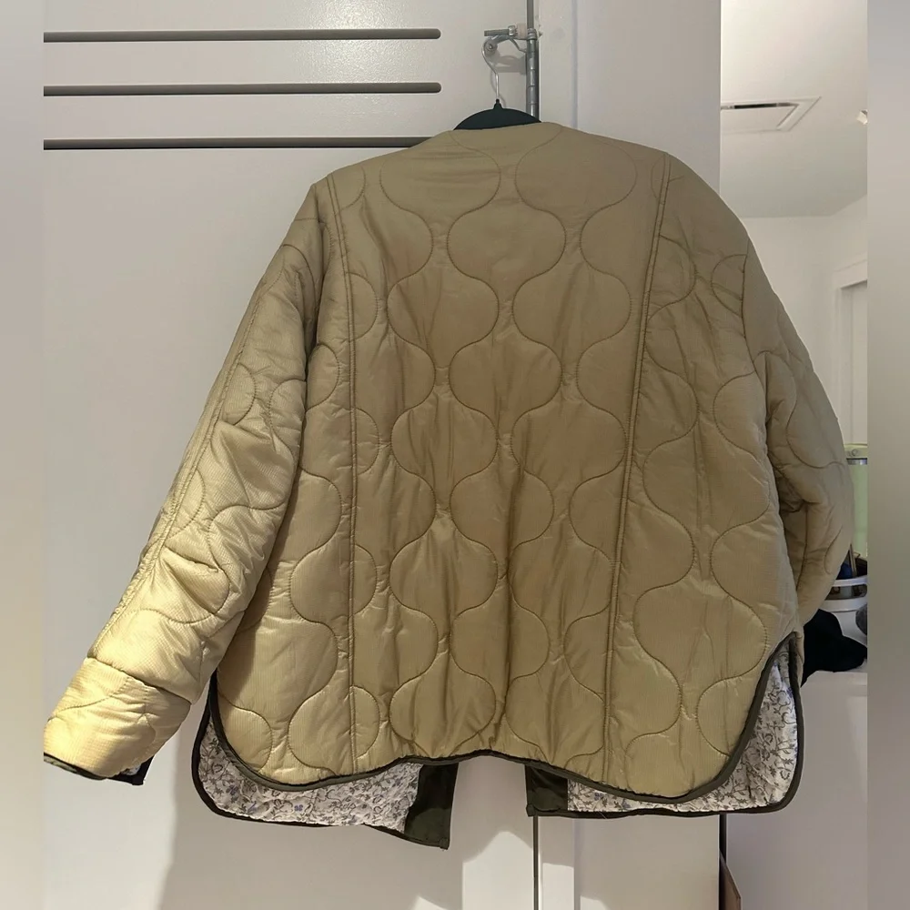 Anthropologie Mable Reversible Puffer Jacket - Picture 7 of 8